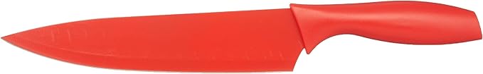 Amazon Basics Color-Coded Dishwasher Safe Kitchen 12-Piece Knife Set, 6 Knives with 6 Blade Guards, Multicolor, 13.88 x 4.13 x 1.38 inch