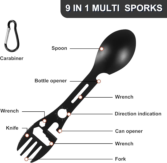 Camping Cooking Cookware Mess Kit - Non-Stick Lightweight Pot Pan Kettle Set with Collapsible Pour Over Coffee Dripper, Outdoor Kitchen Cook Essentials Gear for Camping Hiking Picnic