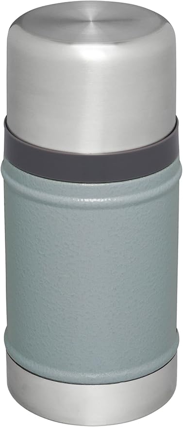 STANLEY Vacuum Insulated Large Food Jar, 18/8 Stainless Steel Food Jar for Cold and Hot Food, Soup Thermos with Leak Proof Lid Doubles as Cup, Wide Mouth Food Thermos