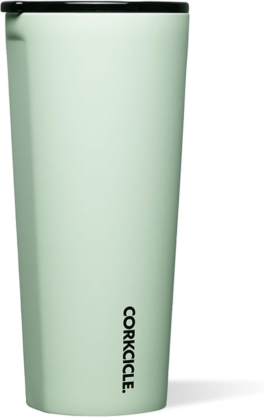 Corkcicle Classic Tumbler - Keeps Drinks Cold for 9 Hours & Hot for 3 - Triple-Insulated Stainless Steel - Holiday Tumbler Gift - 24 oz - Sage Mist