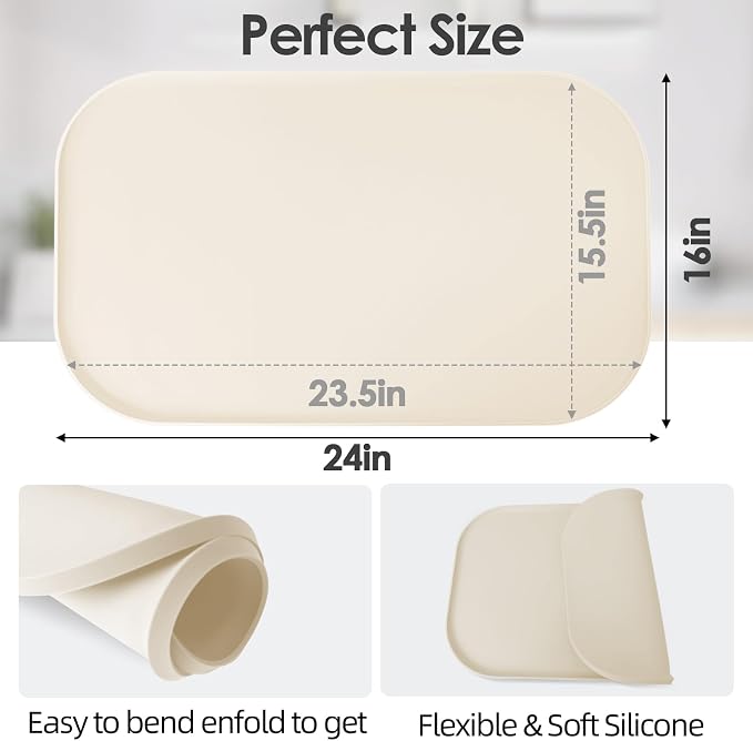 TOHONFOO Silicone Coffee Maker Mat - Image 2