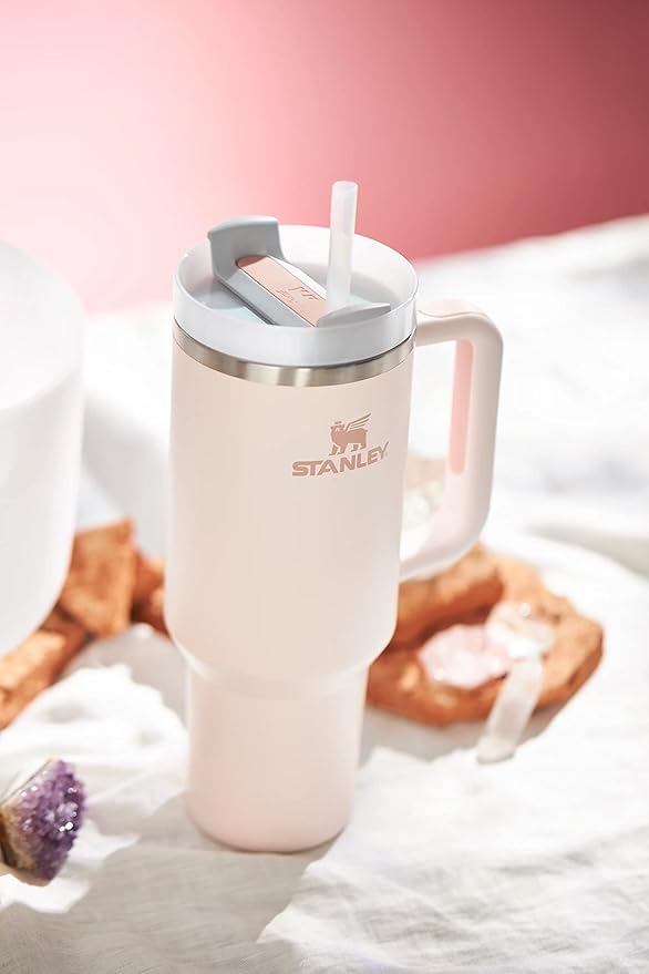 STANLEY Quencher H2.0 FlowState Tumbler 40oz (Rose Quartz)