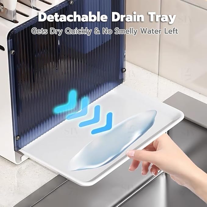 Knife Holder Organizer Stainless Steel Rack This multifunctional kitchen storage rack with Utensil (black and white) version:No cutting board rack