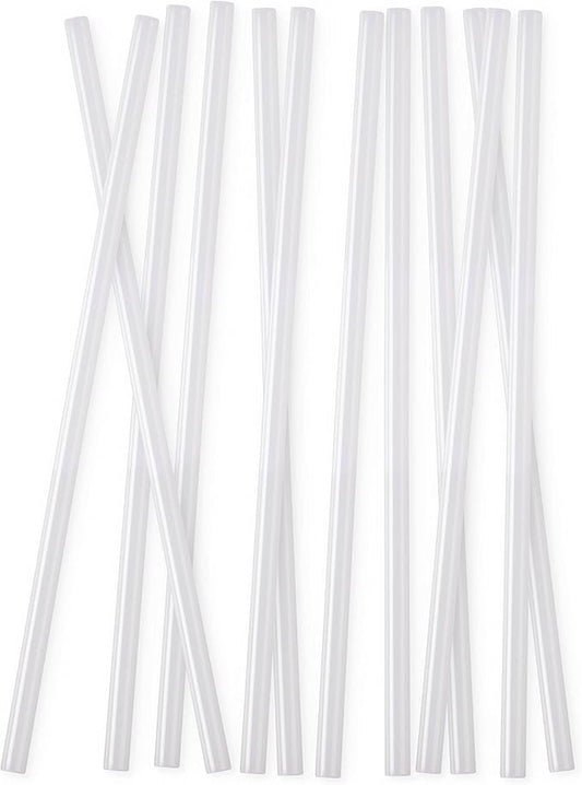 Simple Modern Plastic Reusable Straws | BPA Free and Waste Reducing Plastic Straw for Tumblers and Travel Mugs | Trek Collection | 12 Pack | Clear