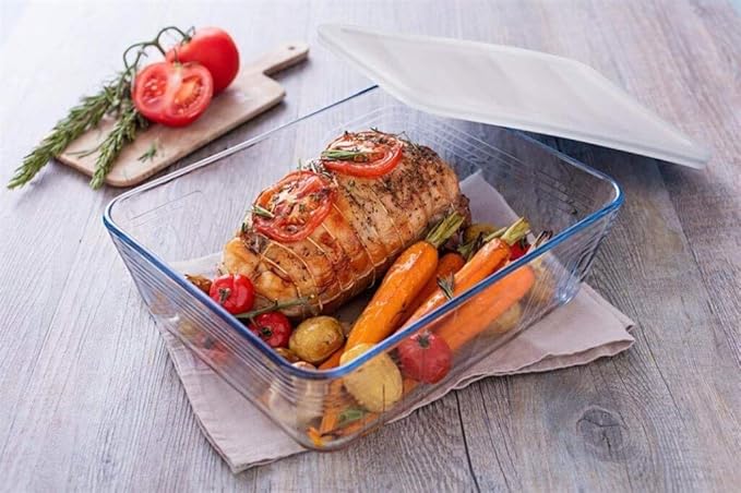 Pyrex Classic Rectangular Container with Lid 1,5L - 2,6L