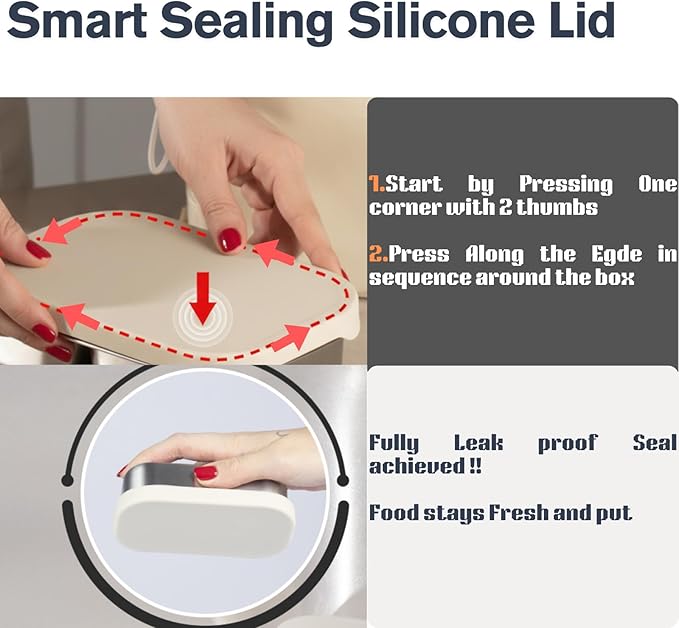 Flexibento - Leak proof Stainless Steel Lunch Box | Lunch Containers with Lids | Steel Bento Box | Meal prep| Snack Containers |Metal lunch Box (Midnight -3PC set (1 * 27 oz + 2 * 6.5oz))