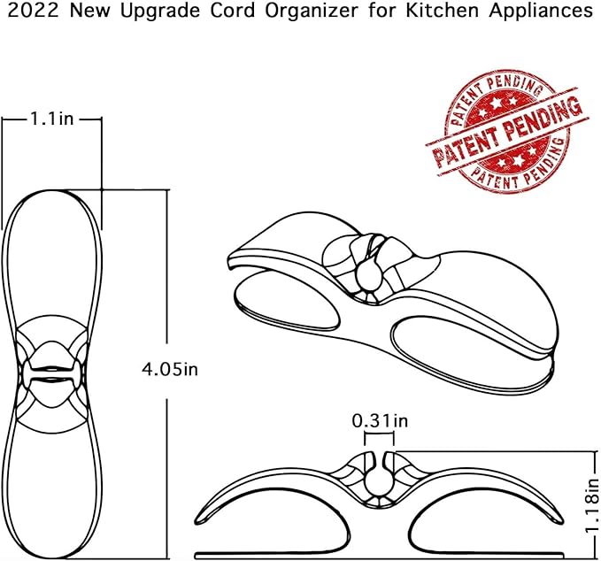 Cord Organizer for Kitchen Appliances - Mixer Accessories