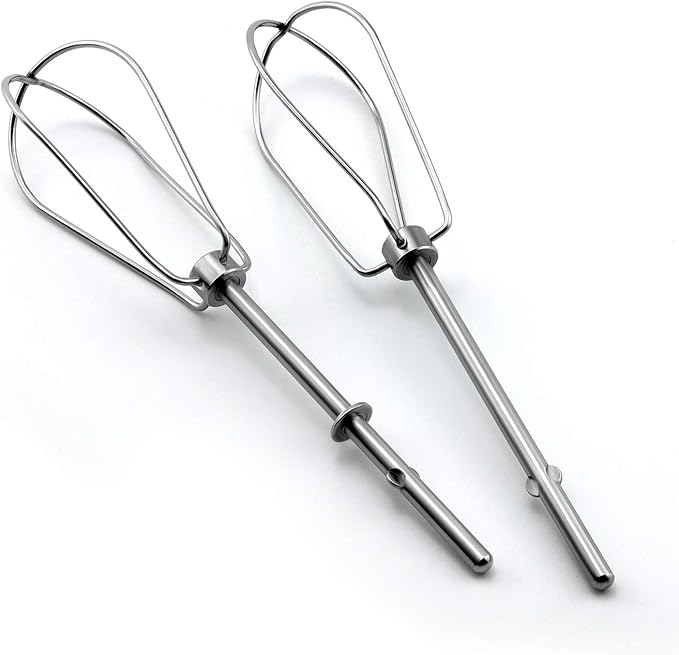 Hand Mixer Turbo Beater for Kitchen Aid W10490648 Replaces KHM2B, KHM5, AP5644233, PS4082859, W10240913 (2 PACK) by AMI PARTS