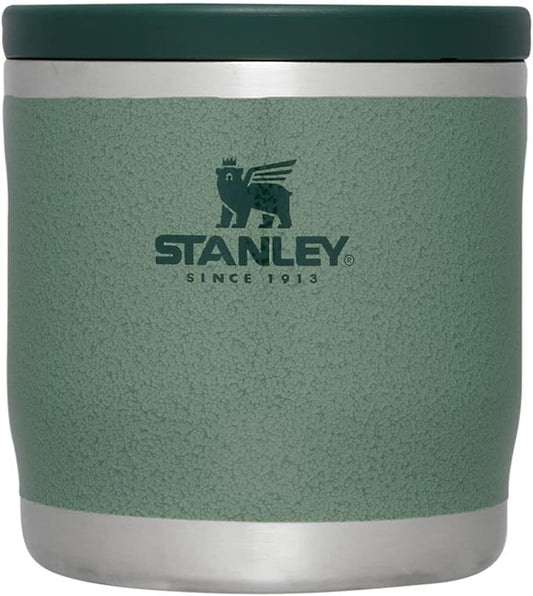 Stanley Adventure To-Go Food Jar | Vacuum Insulated Thermos Food Container | Wide Mouth Screw On Lid | Packable for Travel | Stainless Steel with Leakproof Lid | BPA-Free