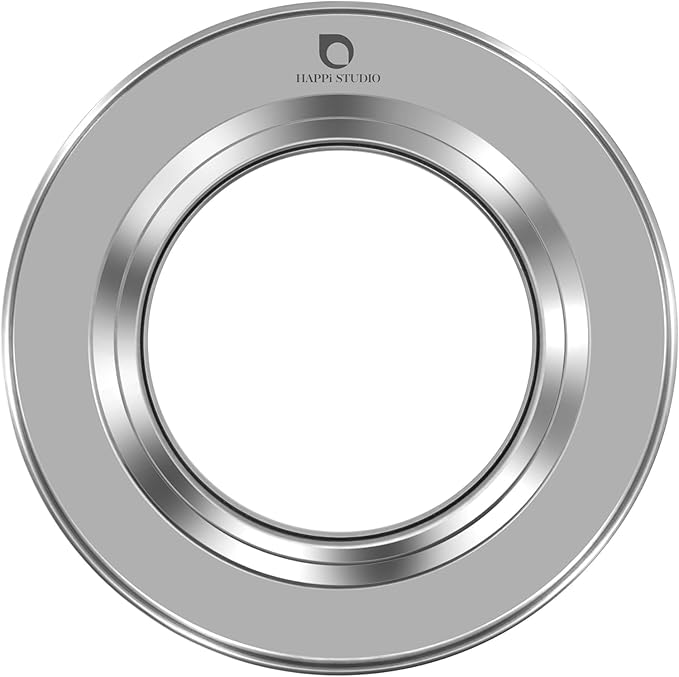 Steamer Ring Stainless Steel Adapter for 8 to 11inch Bamboo Steamer Baskets (Stainless Steel Ring Only)