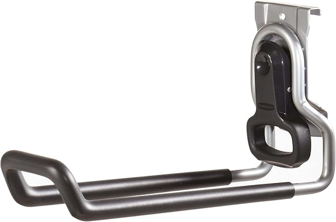 Rubbermaid FastTrack Ladder Hook Garage Wall/Ladder Hanger Wall Mount and Heavy Duty Organization for Home/Garage/Wall/Shed