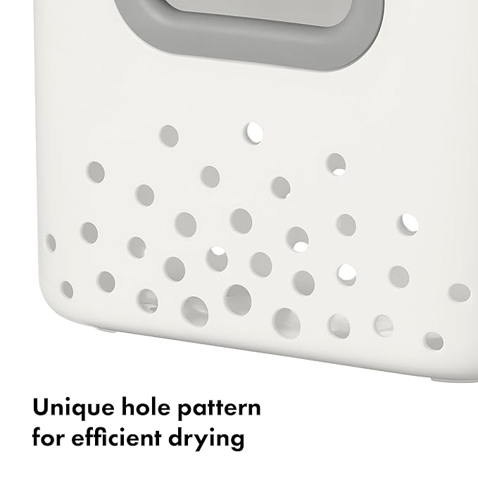 OXO Tot Stand Up Bath Toy Storage – Gray (Pack of 2)