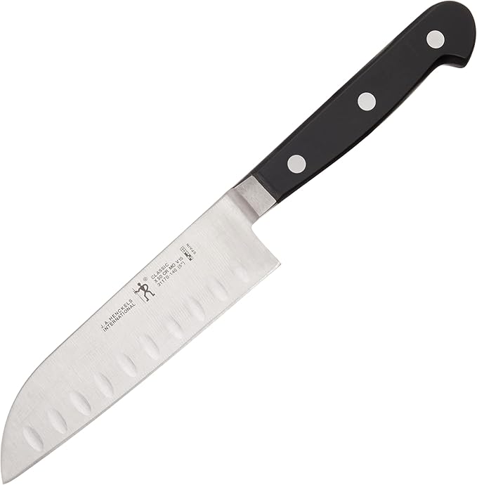 Henckels CLASSIC 5-inch Hollow Edge Santoku Knife