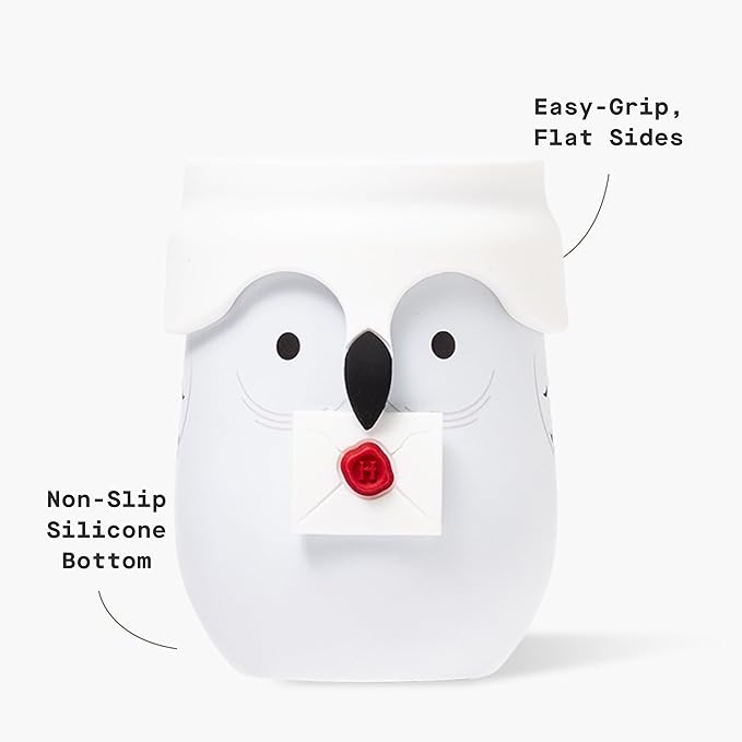 Corkcicle Stemless Insulated Wine Glass Tumbler - Keeps Beverages Cold 6 Hours & Hot 3 Hours - Stainless Steel - Easy-Grip - Summer Drinkware Gift - Keeps Drinks Ice Cold - 12 oz - Hedwig