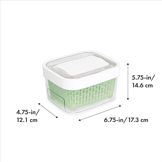 OXO, Good Grips Storage Container, White, 1.6 Quart