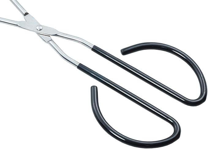 Stainless Steel Scissor Tongs 16-Inch Extra Long Grilling Tongs, Set of 2