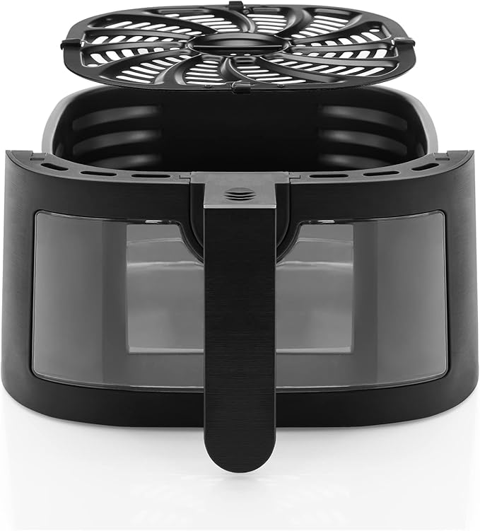 Chefman TurboTouch Easy View Air Fryer, The Most Convenient And Healthy Way To Cook Oil-Free, Watch Food Cook To Crispy And Low-Calorie Finish Through Convenient Window, 5 Qt