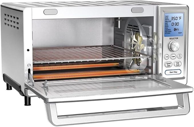 Cuisinart Convection Toaster Oven, Stainless Steel, 16.93"D x 20.87"W x 11.42"H, TOB-260N1NAS