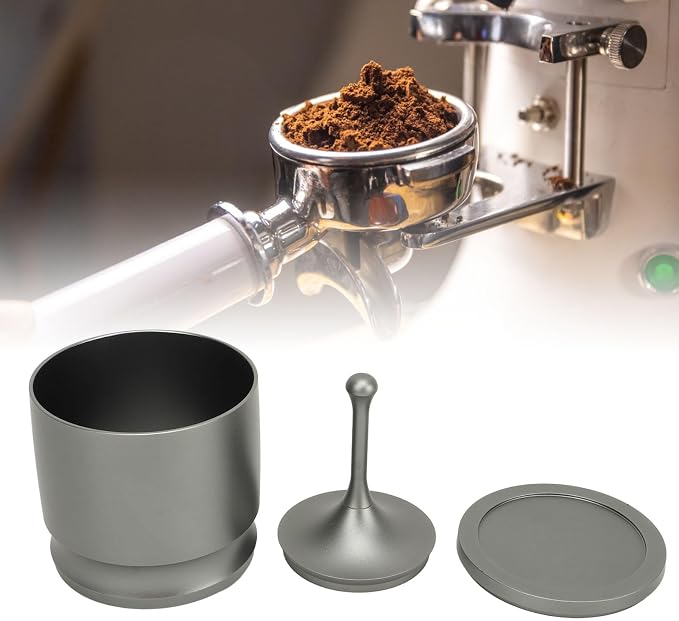 Coffee Powder Picker, 58mm Aluminum Alloy Dosing Rings Press - Image 5