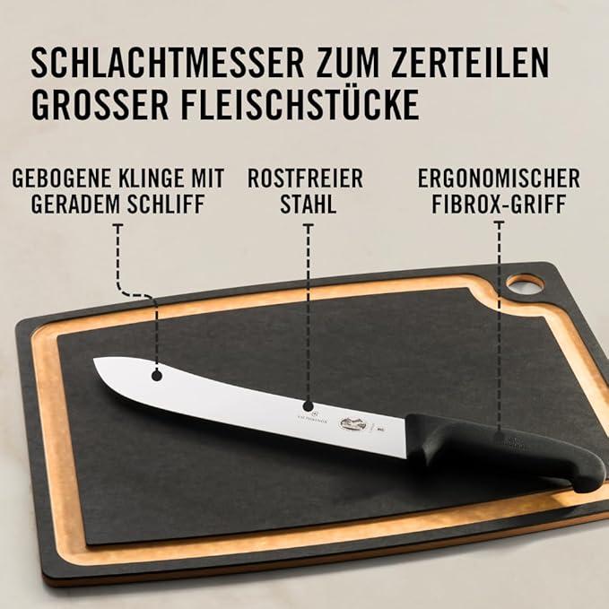 Victorinox Cutlery 8-Inch Granton Edge Butcher Knife