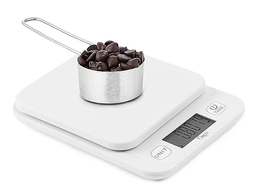 Ozeri Garden and Kitchen Scale II, with 0.1 g (0.005 oz) 420 Variable Graduation Technology