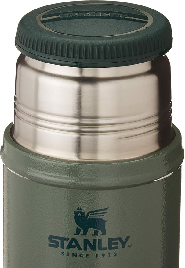 STANLEY Vacuum Insulated Large Food Jar, 18/8 Stainless Steel Food Jar for Cold and Hot Food, Soup Thermos with Leak Proof Lid Doubles as Cup, Wide Mouth Food Thermos