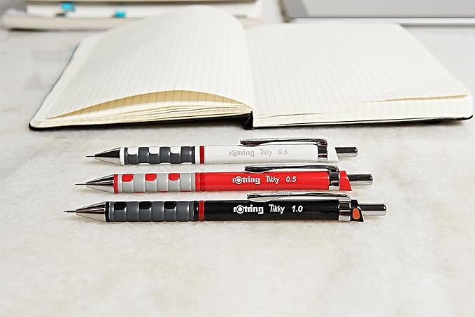 rOtring Mechanical Pencil Tikky, White, 0.5mm (S0770530)