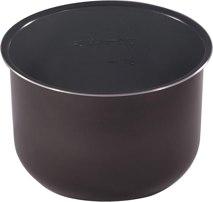 Instant Pot Ceramic Inner Slow Cooking Pot 6-Qt, Non-Stick Coated Interior, Rice Cooker