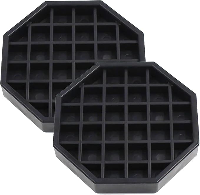 Drip Trays 4" Coffee Countertop Octagon Drip Tray Black Plastic Coffee Drip Tray by HappyReunion