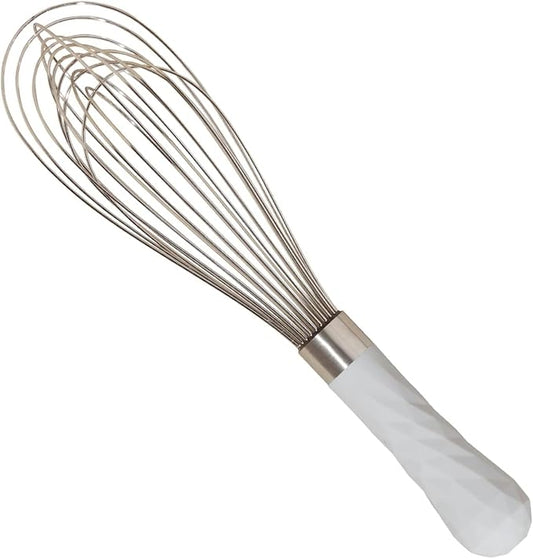 GIR: Get It Right Stainless Steel Whisk - 11 Inch, Studio White Whisker Tool - GIRWKU312SWT