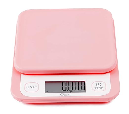 Ozeri Garden and Kitchen Scale II, with 0.1 g (0.005 oz) 420 Variable Graduation Technology