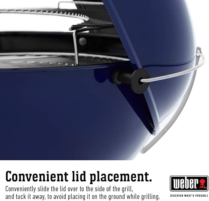 Weber Master-Touch Charcoal Grill, Deep Ocean Blue
