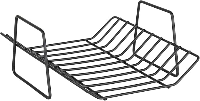 Viking 3-Ply Stainless Steel Roasting Pan with Non Stick Rack, 16 x 13 Inch Kitchen Cookware, Great for Turkey, Includes Probe Thermometer, Dishwasher and Oven Safe, Induction Ready, Silver