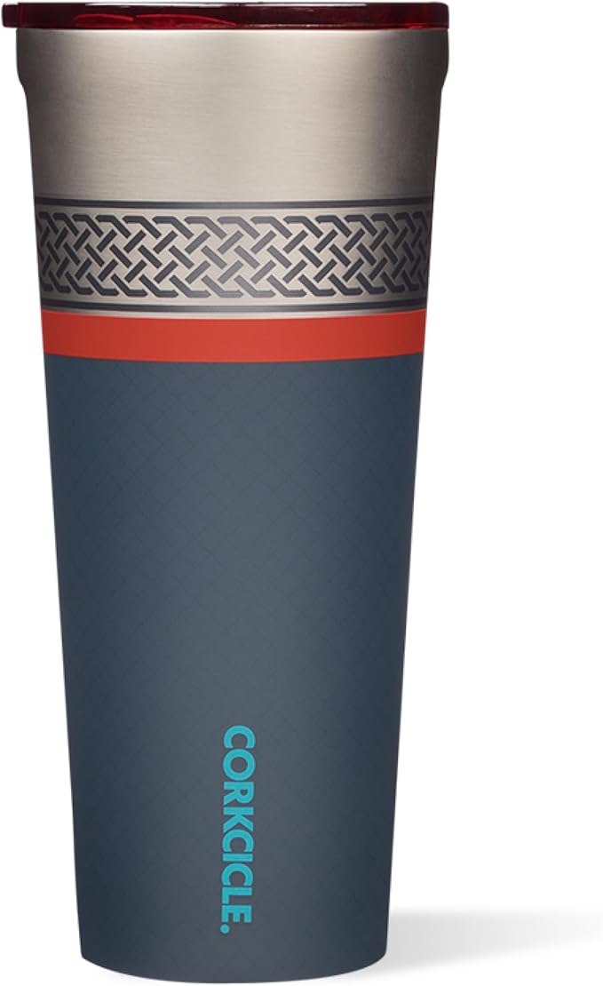 Corkcicle Disney Tumbler - Triple-Insulated Stainless Steel - Keeps Drinks Cold 9 Hours - Spill-Proof Lid - Reusable - Summer Drinkware Gift - Keeps Drinks Ice Cold - 24 oz - Thor