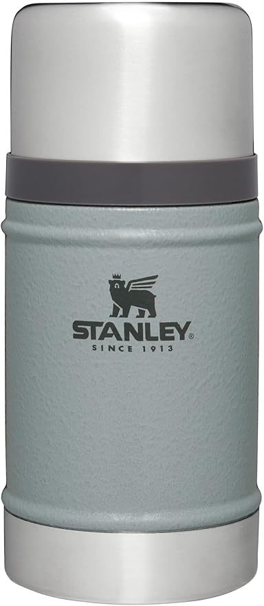 STANLEY Vacuum Insulated Large Food Jar, 18/8 Stainless Steel Food Jar for Cold and Hot Food, Soup Thermos with Leak Proof Lid Doubles as Cup, Wide Mouth Food Thermos