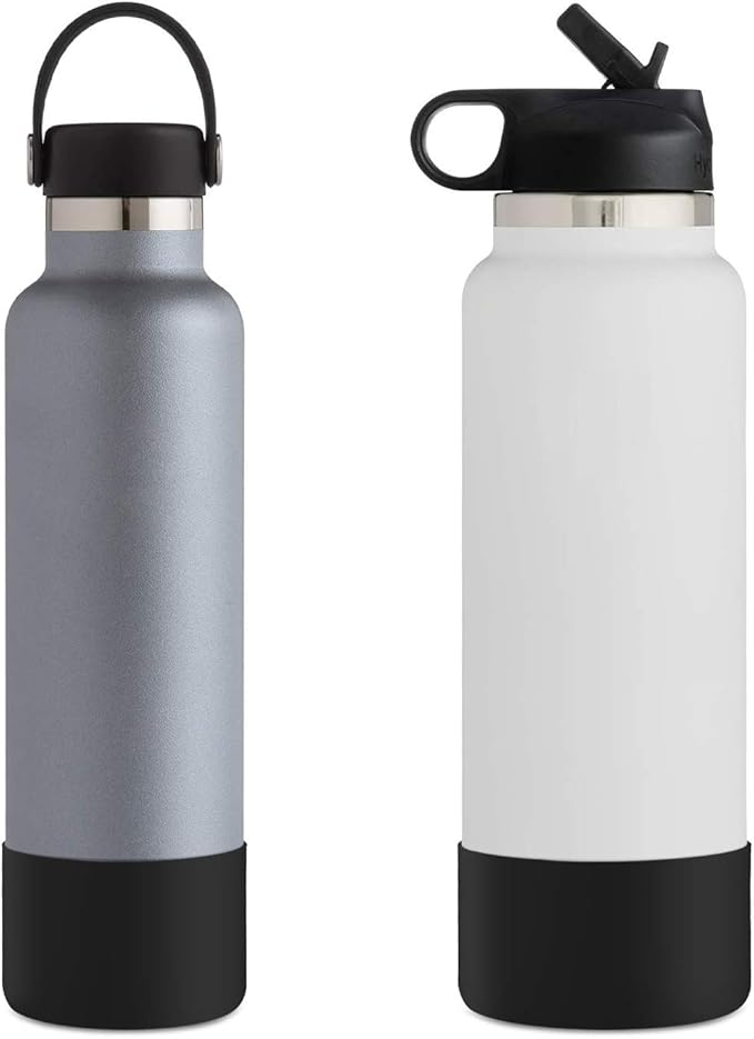 CHEETAH Protective Boot for Hydroflask Water Bottle 12oz - 40oz, BPA Free Bottom Silicone Sleeve Cover, Compatible with All Water Bottles with Bottom Width of 2.87-3.56in