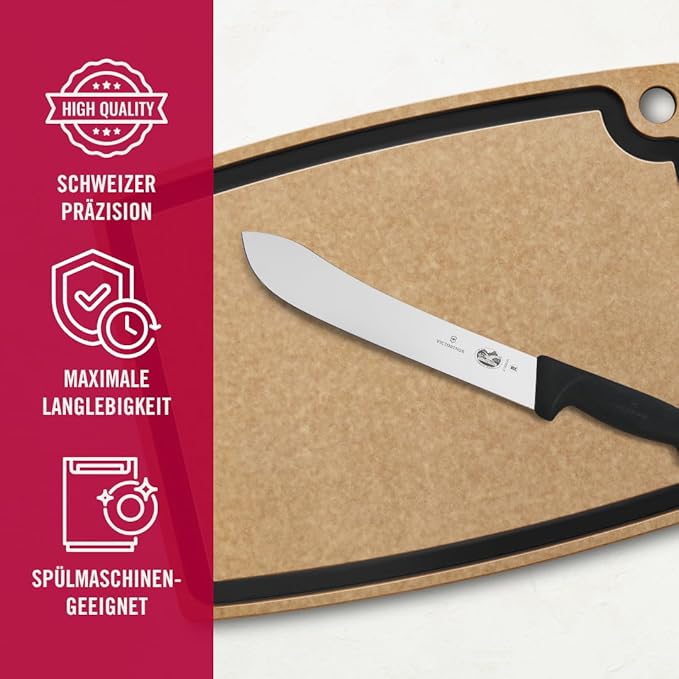 Victorinox Cutlery 8-Inch Granton Edge Butcher Knife