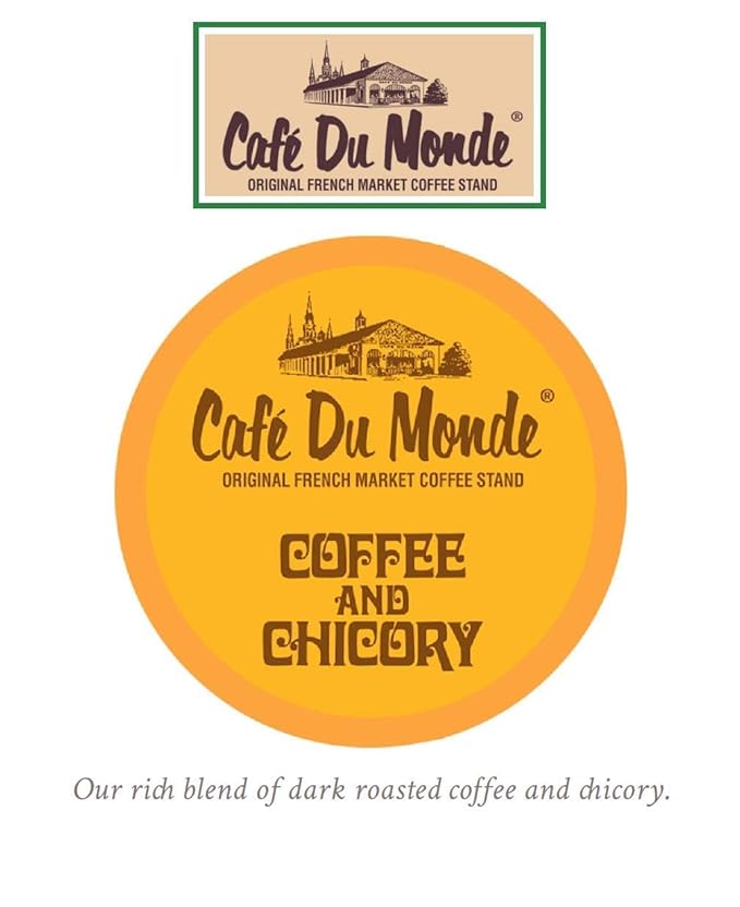 Cafe du Monde Coffee and Chicory 24 Single Serve Cups