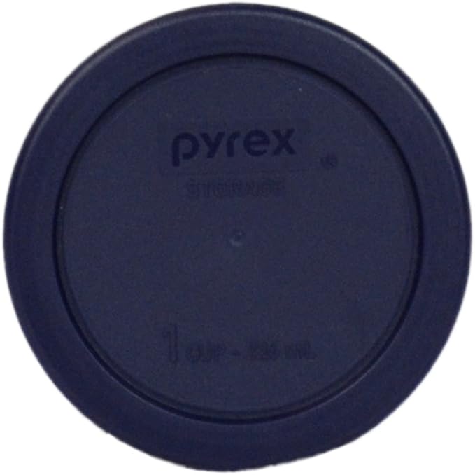 Pyrex Blue 1 Cup Round Plastic Cover #7202-PC