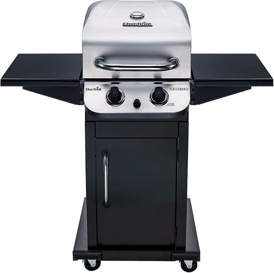 Char-Broil Performance Series Convective 2-Burner Cabinet Propane Gas Stainless Steel Grill - 463673519P1