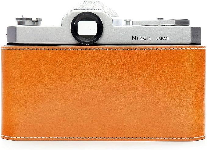 TP Original Handmade Genuine Real Leather Half Camera Case Bag Cover - Image 2