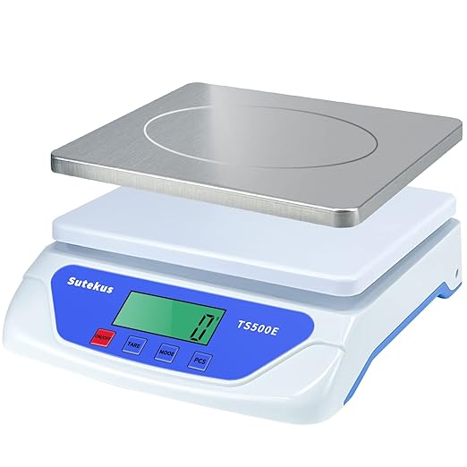Sutekus Digital Scales 0.04oz to 55lbs - Precise Kitchen Scale for Cooking, Home & Postal