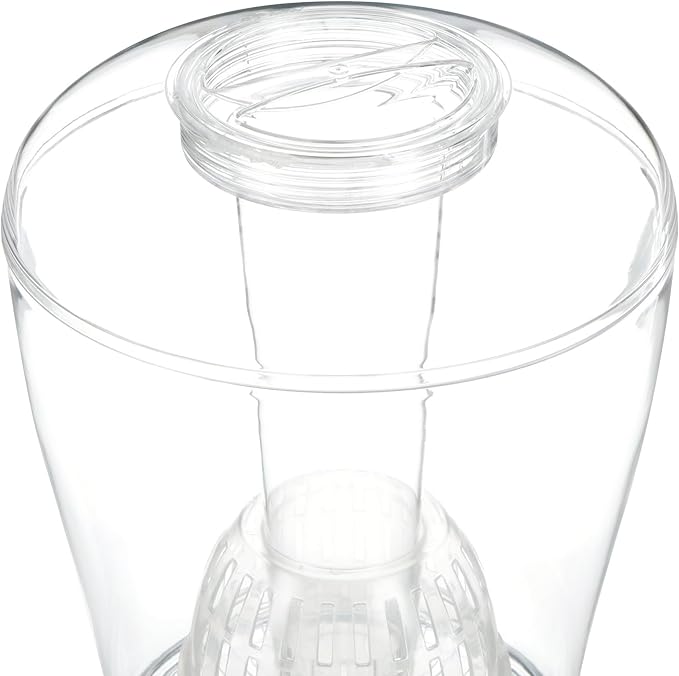 CreativeWare 3 Gallon Beverage Dispenser With Ice Cylinder And Fruit Infuser