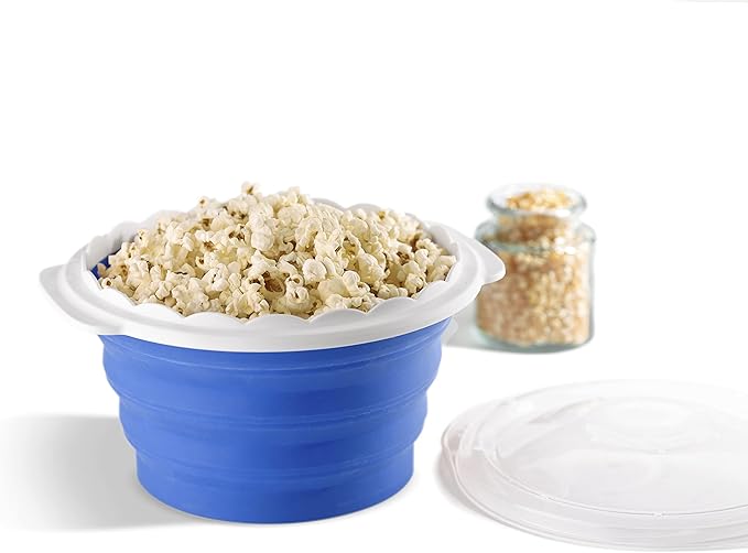 Cuisinart CTG-00-MPMB, Microwave Popcorn Maker, One Size, Blue