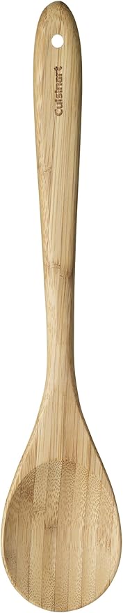 Cuisinart Green Gourmet Bamboo Solid and Slotted Spoons, 2-Pack