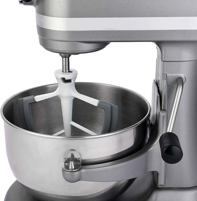 Flex Edge Beater for KitchenAid Bowl-Lift Stand Mixer - 6 Quart Flat Beater Paddle with Flexible Silicone Edges