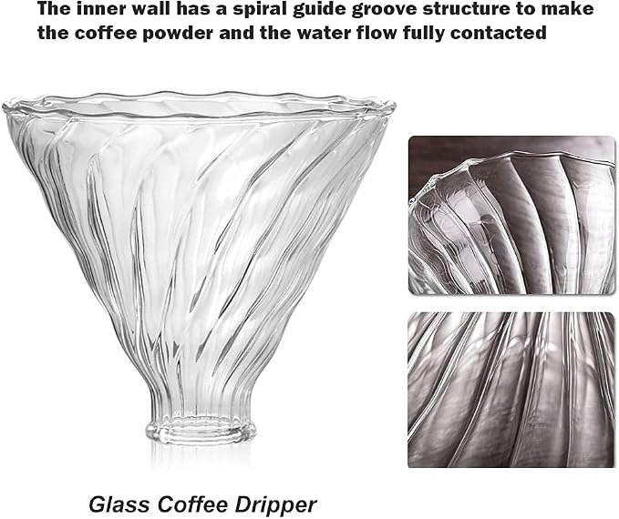Pour Over Coffee Maker Set - Image 4