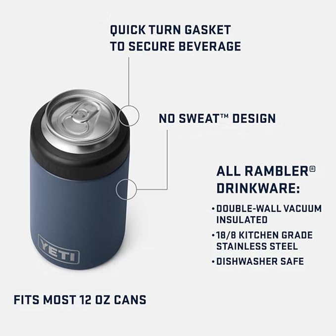YETI Rambler 12 oz. Colster Can Insulator for Standard Size Cans