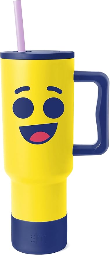 Simple Modern Fortnite 40 oz Tumbler with Handle and Straw Lid | Insulated Reusable Stainless Steel Water Bottle Travel Mug | Gifts for Him Youth | Trek Collection | 40oz | Fortnite Peely