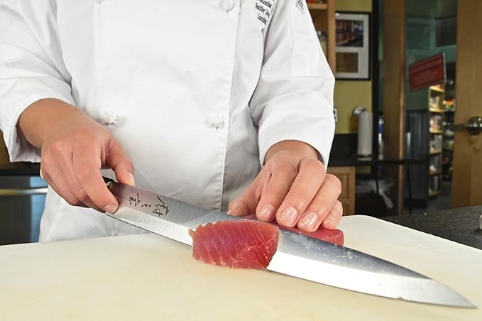 Mercer Culinary Asian Collection Yanagi Sashimi Knife, 10-Inch
